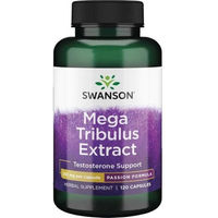 Produktbild von Swanson Mega Tribulus Extrakt 250 mg Kapseln 120 Stück
