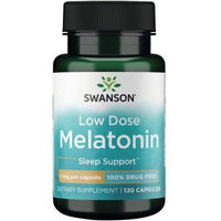 Produktbild von Swanson Melatonin 1 mg Kapseln 120 Stück