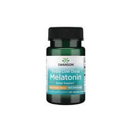 Swanson Melatonin 500 mcg Veggie-Kapseln vegan 60 Stück – Bild 1 von 1