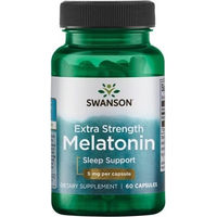 Produktbild von Swanson Melatonin Extra Stärke 5 mg 60 Kapseln