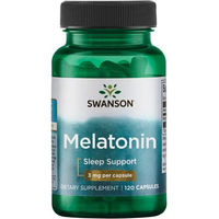 Produktbild von Swanson Melatonin Kapseln 120 Stück