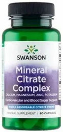 Swanson Mineral Citrat Komplex Mineralstoff-Komplex Kapseln 60 Stück – Bild 1 von 1
