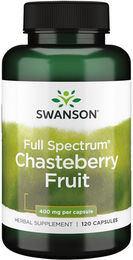 Swanson Mönchspfeffer-Frucht Full Spectrum Kapseln 120 Stück – Bild 1 von 2