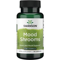 Produktbild von Swanson Mood Shrooms Kräuter-Komplex Kapseln 60 Stück
