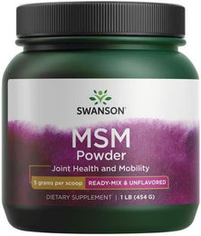 Swanson MSM Pulver unflavored 454 g – Bild 1 von 2