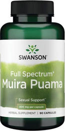 Swanson Muira Puama 400 mg Kapseln 90 Stück – Bild 1 von 2