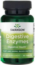 Swanson Multi-Enzym-Komplex Verdauungsenzyme Tabletten 90 Stück – Bild 1 von 2