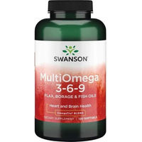 Produktbild von Swanson Multi Omega 3-6-9 Kapseln 120 Stück