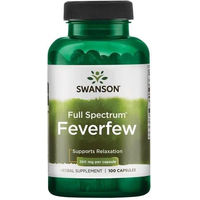 Produktbild von Swanson Mutterkraut Kapseln 380 mg 100 Stück