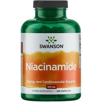 Produktbild von Swanson Niacin Niacinamid 500 mg Kapseln 250 Stück