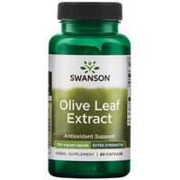 Produktbild von Swanson Olivenblattextrakt 750 mg Kapseln 60 Stück