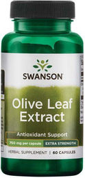 Swanson Olivenblattextrakt 750 mg Kapseln 60 Stück – Bild 1 von 2