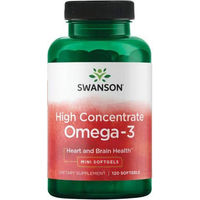 Produktbild von Swanson Omega-3 Hochkonzentriert 120 Kapseln