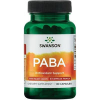 Produktbild von Swanson PABA mit Folsäure Kapseln für Erwachsene 120 Stück
