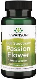 Swanson Passionsblume Kapseln 500 mg – Bild 1 von 2