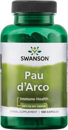 Swanson Pau D'Arco Kapseln 500 mg 100 Stück – Bild 1 von 2