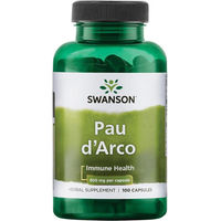 Produktbild von Swanson Pau D'Arco Kapseln 500 mg 100 Stück