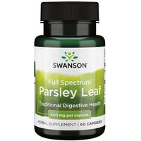 Produktbild von Swanson Petersilienblatt 400 mg Kapseln 60 Stück