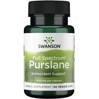 Produktbild von Swanson Portulak 400 mg Kapseln vegetarisch 60 Stück