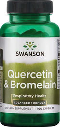 Swanson Quercetin & Bromelain Kapseln 100 Stück – Bild 1 von 2