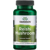 Produktbild von Swanson Reishi-Pilz 600 mg vegetarische Kapseln 60 Stück