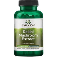 Produktbild von Swanson Reishi Pilzextrakt 500 mg Kapseln