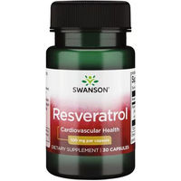 Produktbild von Swanson Resveratrol 100 mg Kapseln 30 Stück