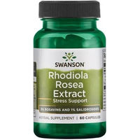 Produktbild von Swanson Rhodiola Rosea Extrakt Kapseln 60 Stück