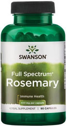 SWANSON Rosmarin 400 mg Kapseln 90 Stück – Bild 1 von 2