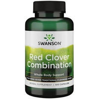 Produktbild von Swanson Rotklee Kräuter-Komplex Kapseln 100 Stück