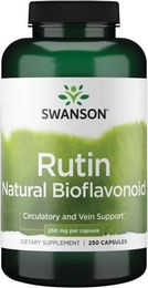 Swanson Rutin Bioflavonoid 250 mg Kapseln 250 Stück – Bild 1 von 2