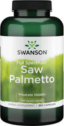 Swanson Sägepalme 540 mg vegetarische Kapseln 250 Stück – Bild 1 von 3