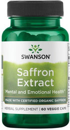 Swanson Safran-Extrakt Bio Kapseln vegetarisch 60 Stück – Bild 1 von 1
