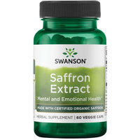 Produktbild von Swanson Safran-Extrakt Bio Kapseln vegetarisch 60 Stück