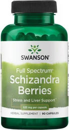 Swanson Schizandra Beeren 525 mg Kapseln 90 Stück – Bild 1 von 2