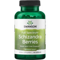 Produktbild von Swanson Schizandra Beeren 525 mg Kapseln 90 Stück