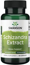 Swanson Schizandra-Extrakt 500 mg Kapseln 60 Stück – Bild 1 von 1