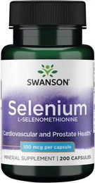 Swanson Selenmethionin Kapseln 100 mcg 200 Stück – Bild 1 von 2