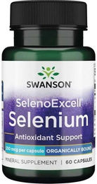 Swanson SelenoExcell Selen aus Selenhefe 200 mcg Kapseln 60 Stück – Bild 1 von 1