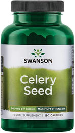 Swanson Selleriesamen Maximum Strength Kapseln 180 Stück – Bild 1 von 1