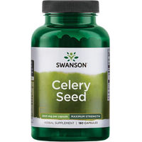 Produktbild von Swanson Selleriesamen Maximum Strength Kapseln 180 Stück