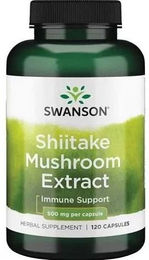 Swanson Shiitake-Pilz-Extrakt 500 mg Kapseln 120 Stück – Bild 1 von 1