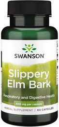 Swanson Slippery Elm Bark Kapseln 400 mg 60 Stück – Bild 1 von 1