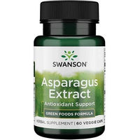 Produktbild von Swanson Spargelextrakt Kapseln vegan und ohne Zusatzstoffe 60 Stück