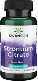Swanson Strontiumcitrat 340 mg Kapseln 60 Stück – Bild 1 von 1