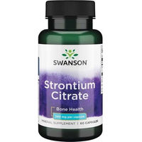 Produktbild von Swanson Strontiumcitrat 340 mg Kapseln 60 Stück