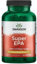Swanson Super EPA Fischöl Kapseln mit 300 mg EPA und 200 mg DHA – Bild 1 von 1