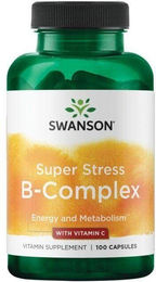 SWANSON Super Stress B-Komplex mit Vitamin C Kapseln 100 Stück – Bild 1 von 1