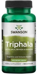 Swanson Triphala Kräuter-Komplex 500 mg Kapseln 100 Stück – Bild 1 von 1