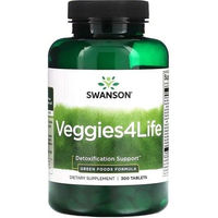 Produktbild von Swanson Veggies4Life Superfood-Mischung und Kräuter-Komplex Tabletten